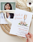 Champagne Brunch Bridal Shower Invitation Template