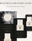 Old Money Online Digital Save the Date