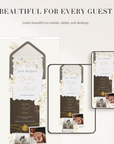 DORA Elegant Online Digital Save the Date