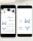 Lingerie Shower Card Evite