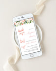 Lingerie Shower Invitation Card Digital