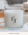 LAUREN Floral Marriage Logo