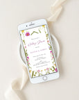 CLOE Floral Wedding Shower Invitation Evite