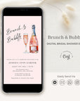 Brunch & Bubbly Bridal Shower Invitation Evite