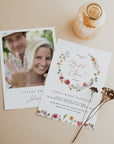APRIL Bridal Shower Wedding Invitations Template