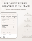 Online Wedding RSVP Page — Collect & Track Guest Replies | Creativite