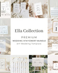 ELLA Printable Wedding Stationery Bundle