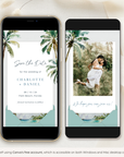 ISLA Boarding Pass Save the Date Video Template