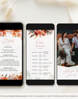 SCARLETT Boho Wedding Invitation Video Template