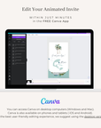 ISLA Boarding Pass Wedding Invitation Video Template
