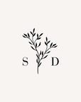 SERENA Wedding Logo with Initials