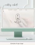 TAYLOR Boho Wedding Logo Design