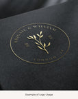 ABIGAIL Botanical Wedding Logo