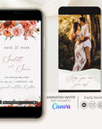 SCARLETT Boho Save the Date Video Template