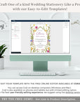 CLOE Bridal Shower Invitation Template