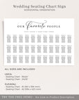 ELLA Printable Seating Chart Template