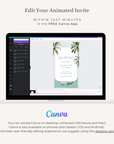 ISLA Boarding Pass Save the Date Video Template