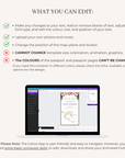 Tropical Passport Save the Date Video Template