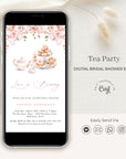 Bridal Tea Party Digital Invitation