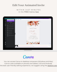 SCARLETT Boho Save the Date Video Template