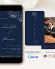 ROSA Minimal Wedding Save the Date Video Template