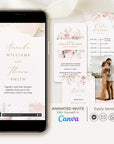 FIORELLA Romantic Wedding Invitation Video Template
