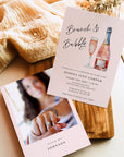 Brunch & Bubbly Bridal Shower Invitation Template