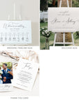 ELLA Printable Wedding Stationery Bundle