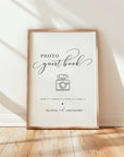 ELLA Polaroid Guest Book Wedding Sign Printable