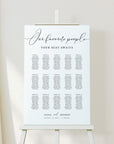 ELLA Wedding Seating Chart Template