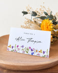 CHLOÉ Floral Wedding Place Card Template