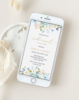 AZZURRA Wedding Rehearsal Invitation Evite