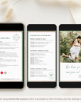 Tropical Passport Wedding Invitation Video Template