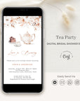 Bridal Shower Tea Invitation Evite