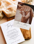 ELLA Printable Wedding Thank You Cards