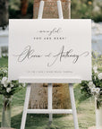 ELLA Wedding Ceremony Sign Template