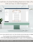 CHLOÉ Printable Wedding Seating Chart Template