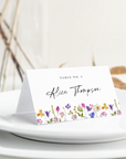 CHLOÉ Floral Wedding Place Card Template