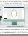 CHLOÉ Floral Wedding Table Numbers Printable