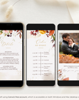 AMBRA Fall Wedding Invitation Video Template