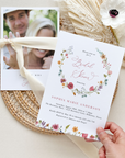 APRIL Bridal Shower Wedding Invitations Template