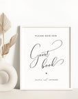 ELLA Printable Sign for Wedding Guest Book