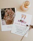 Flower Bridal Shower Invitation Printable
