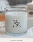 SERENA Wedding Logo with Initials