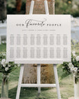 ELLA Printable Seating Chart Template