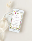 CLOE Floral Wedding Shower Invitation Evite