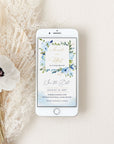 Azzurra | Light Blue Electronic Save the Date