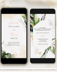 PALMA Tropical Wedding Invitation Video Template