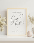 ELLA Printable Sign for Wedding Guest Book
