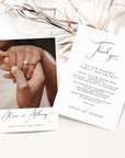 ELLA Printable Wedding Thank You Cards